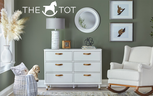 image of The Tot Design Tips Tanner 6 Drawer Dresser