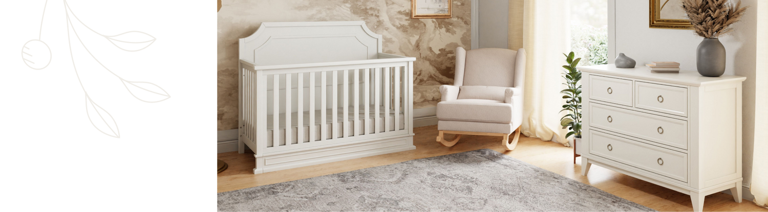 Emma regency 4 top in 1 crib
