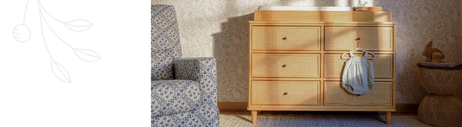 nursery dressers and changers collection banner