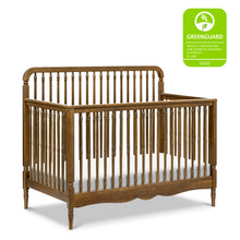 M7141NL,Namesake,Liberty 4-in-1 Convertible Spindle Crib in Natural Walnut