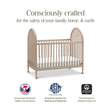 M31401WP,Namesake,Alouette 3-in-1 Convertible Spindle Crib in Washed Pine