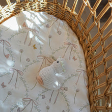 Gooslings Bows & Butterfly Kisses Crib Sheet - Pink