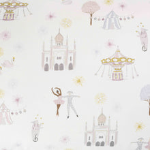 Gooslings Adventures in Wonderland Crib Sheet - Rose