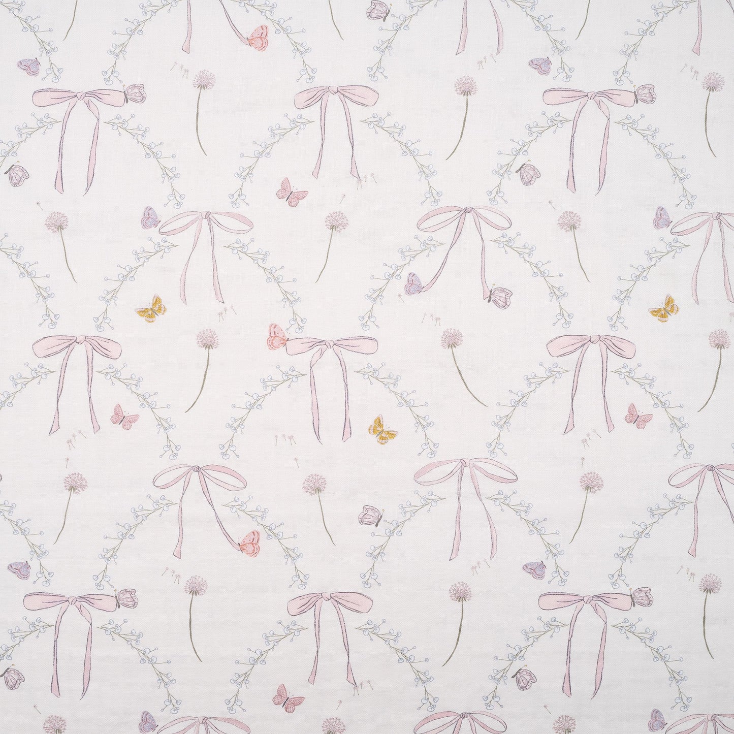 Gooslings Bows & Butterfly Kisses Swaddle - Pink