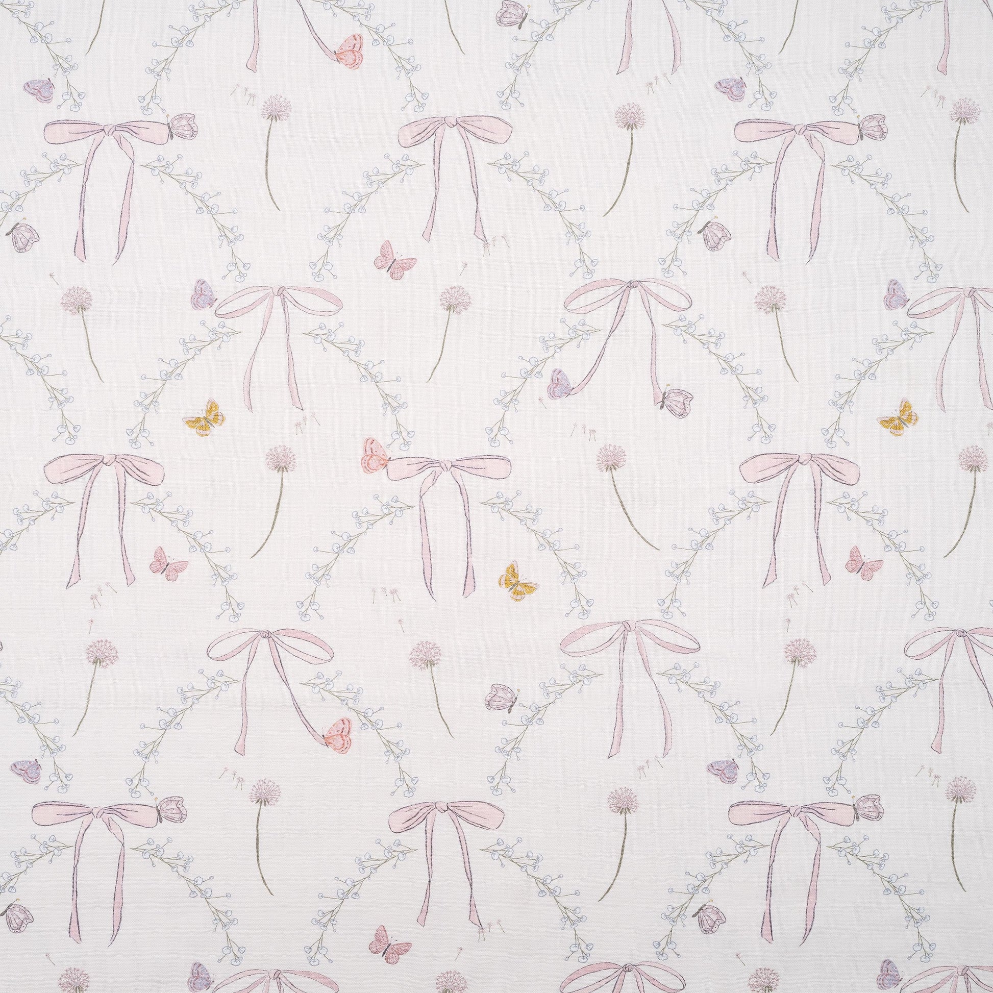 Gooslings Bows & Butterfly Kisses Swaddle - Pink