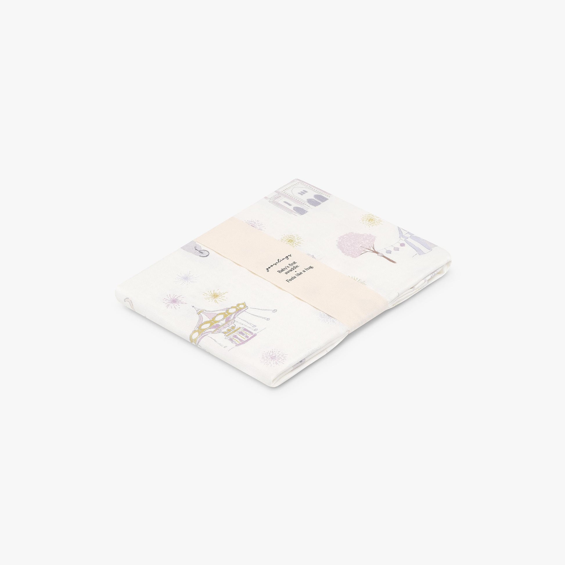 SW-TIV102, Gooslings Adventures in Wonderland Swaddle - Rose