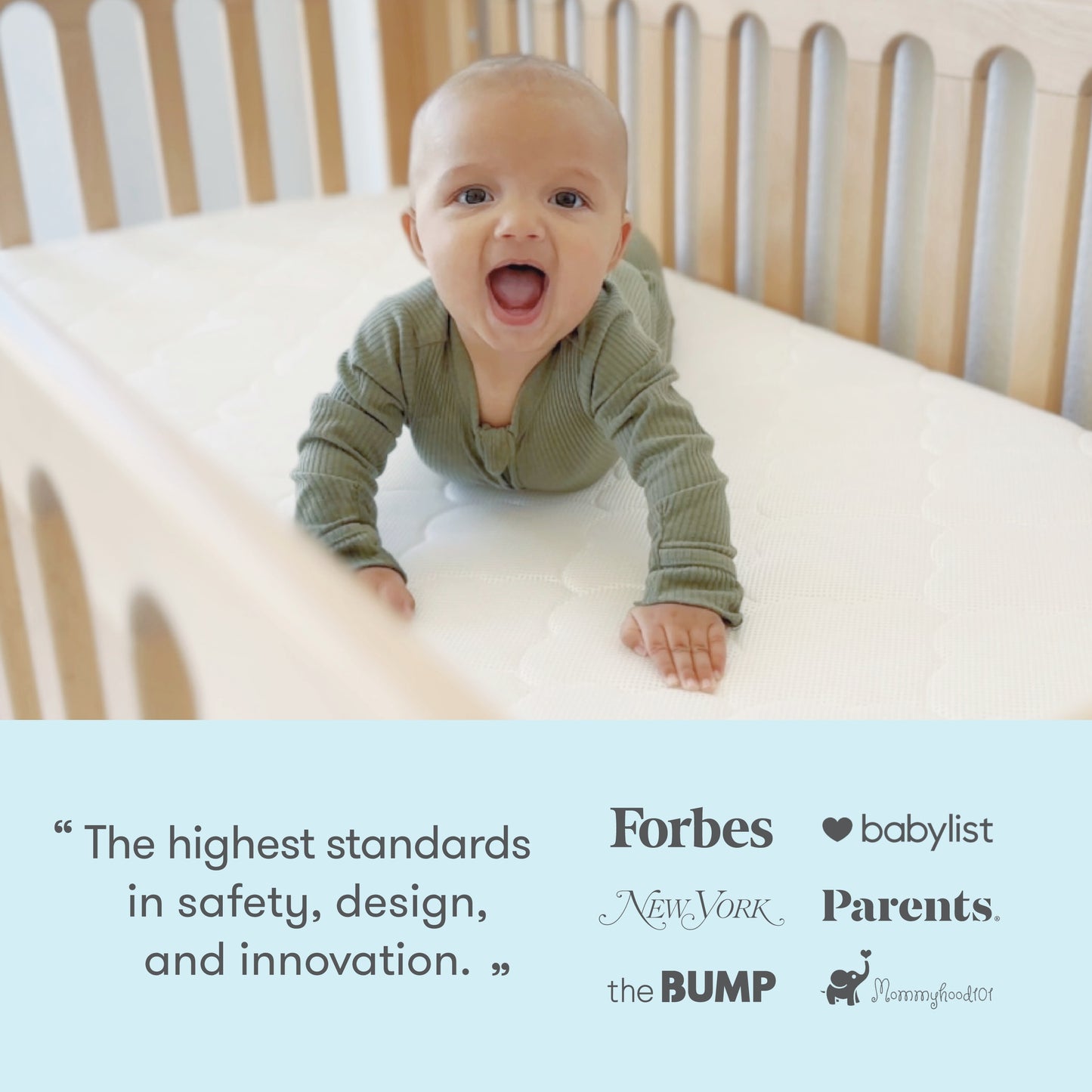 500-1000-WHT-ST, Newton 2-Stage Baby Crib Mattress | Final Sale