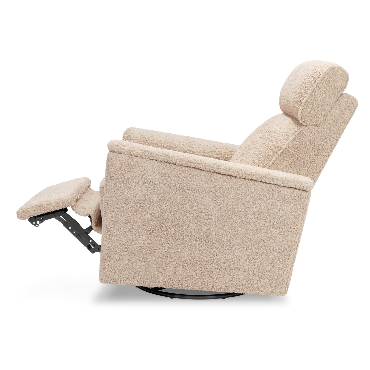 M17182CSG,Namesake,Willa Pro Power Glider Recliner w/ Power Lumbar in Chai Shearling