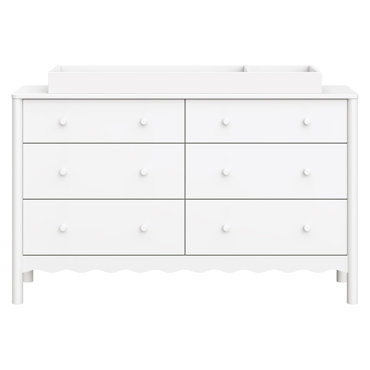 M0619W,The MDB Family,Universal Wide Removable Changing Tray in White Finish