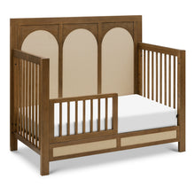 M24801NLPSEW,Namesake,Eloise 4-in-1 Convertible Crib in Natural Walnut & Performance Sand Eco-Weave