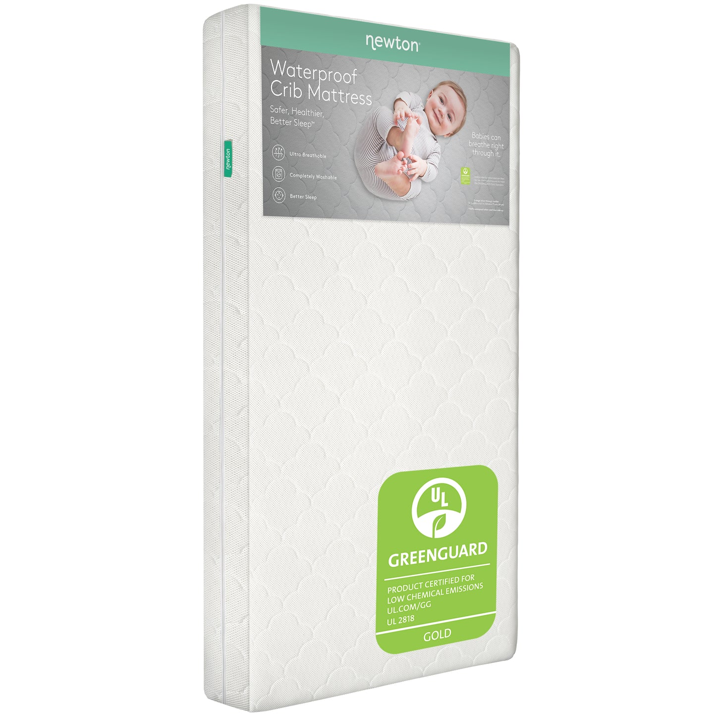 Newton Waterproof Crib Mattress Pad