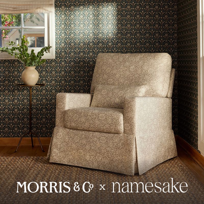 Namesake Morris & Co. x Namesake Tuffet Storage Ottoman