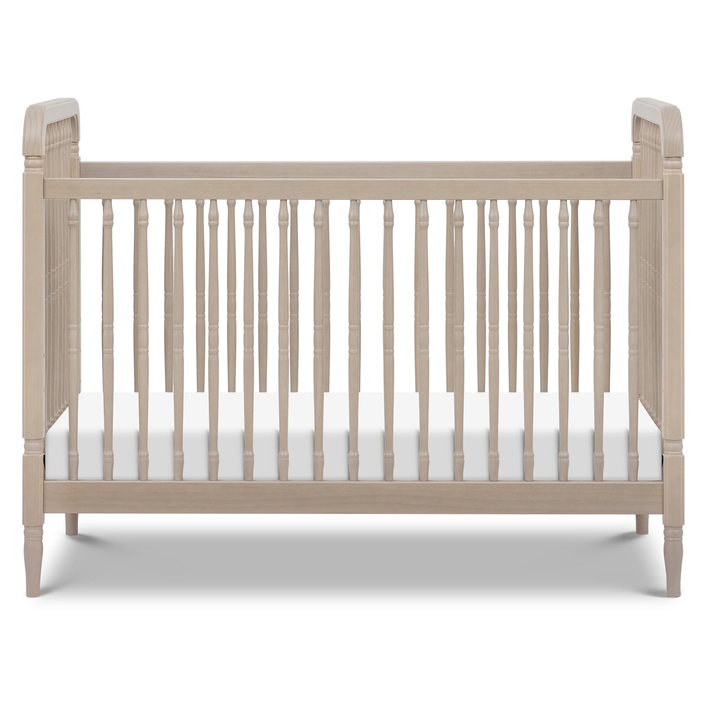 M7101WP,Namesake,Liberty 3-in-1 Convertible Spindle Crib w/Toddler Bed Conversion Kit in Washed Pine