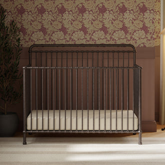 B15301UR,Namesake,Winston 4-in-1 Convertible Crib in Vintage Iron
