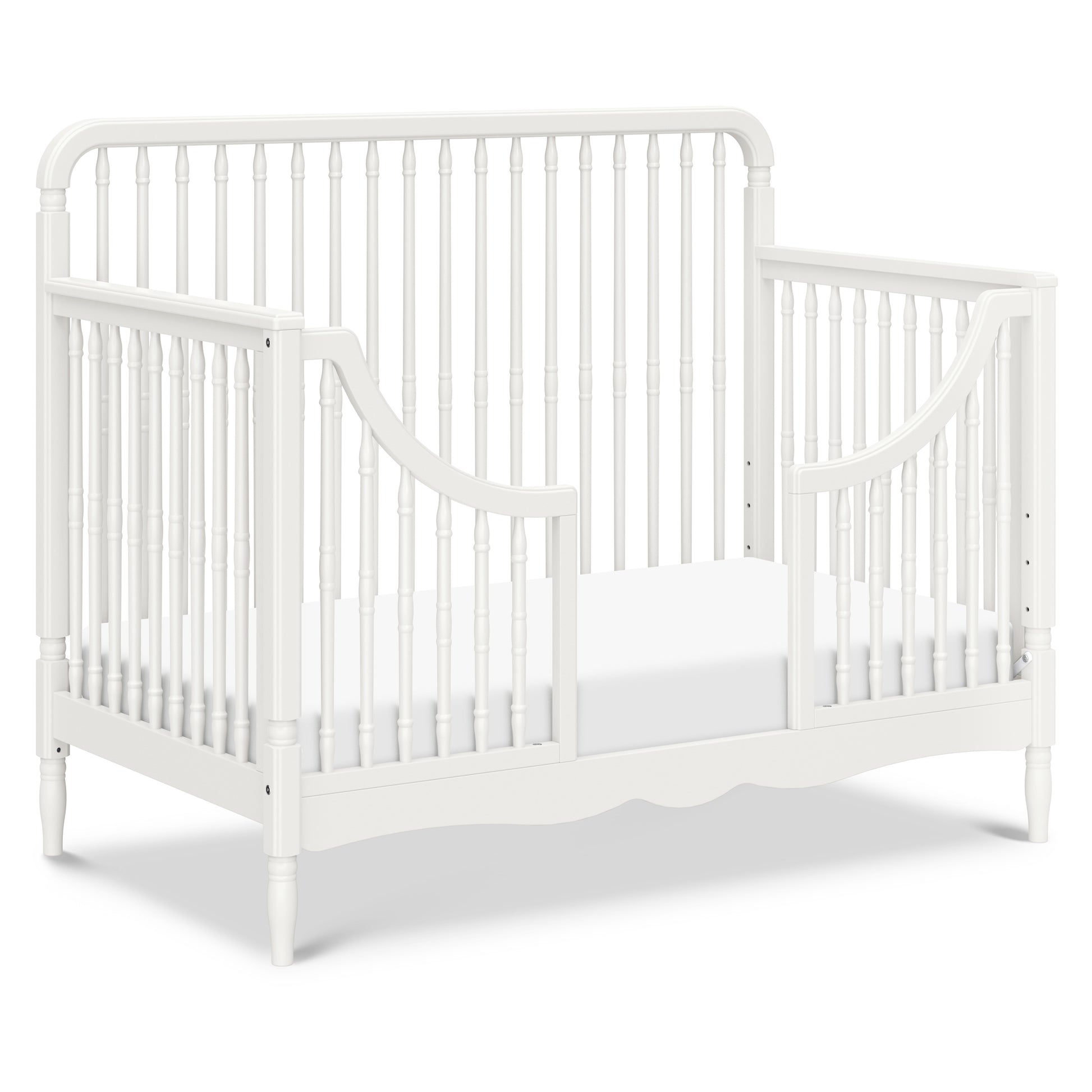 M7141RW,Namesake,Liberty 4-in-1 Convertible Spindle Crib in Warm White