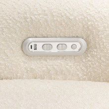 M17186PWB,Namesake,Willa Plus Power Glider Recliner w/ Power Headrest in Performance Ivory Boucle