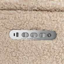 M17182CSG,Namesake,Willa Pro Power Glider Recliner w/ Power Lumbar in Chai Shearling