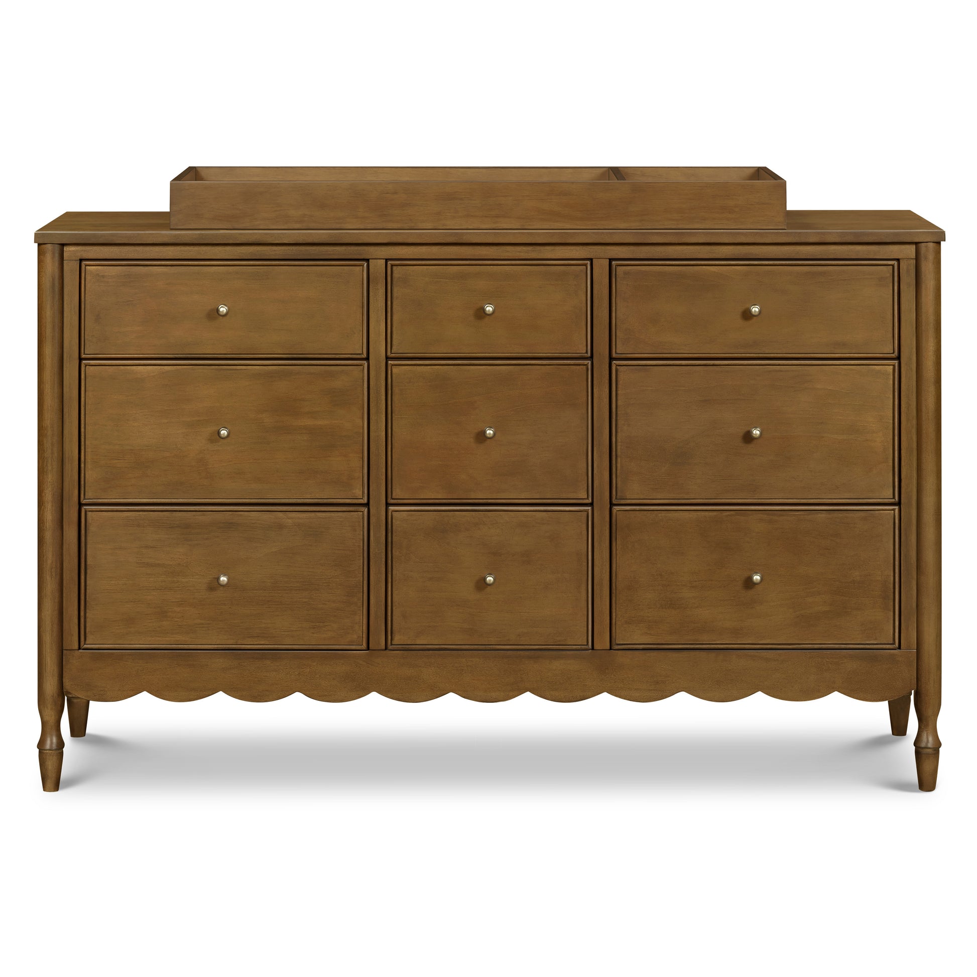M32328NL,Namesake,Ambrosia 9-Drawer Assembled Dresser in Natural Walnut