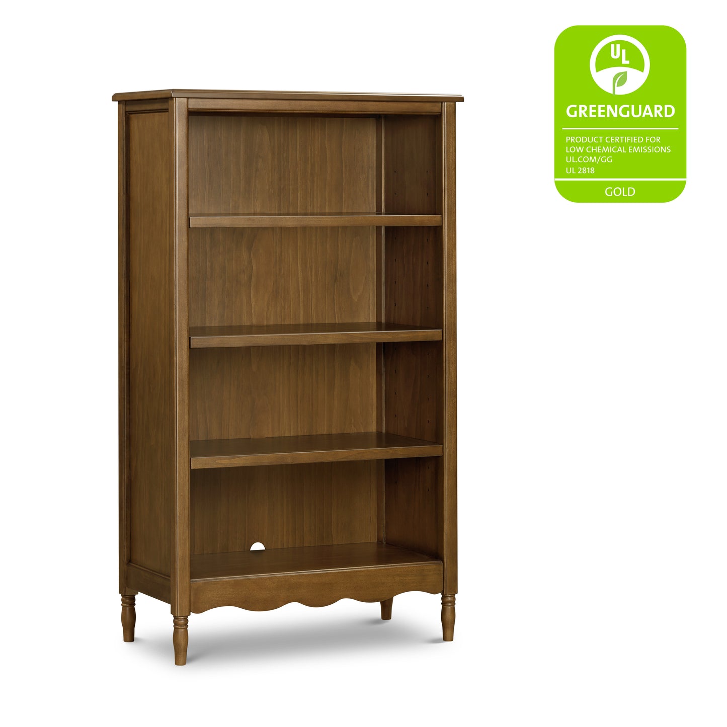 M7114NL,Namesake,Liberty Assembled Bookcase in Natural Walnut