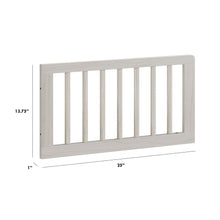 M19699WDF,The MDB Family,Toddler Bed Conversion Kit in White Driftwood