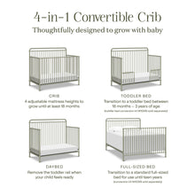 M15301HS,Namesake,Winston 4-in-1 Convertible Crib in Heirloom Sage