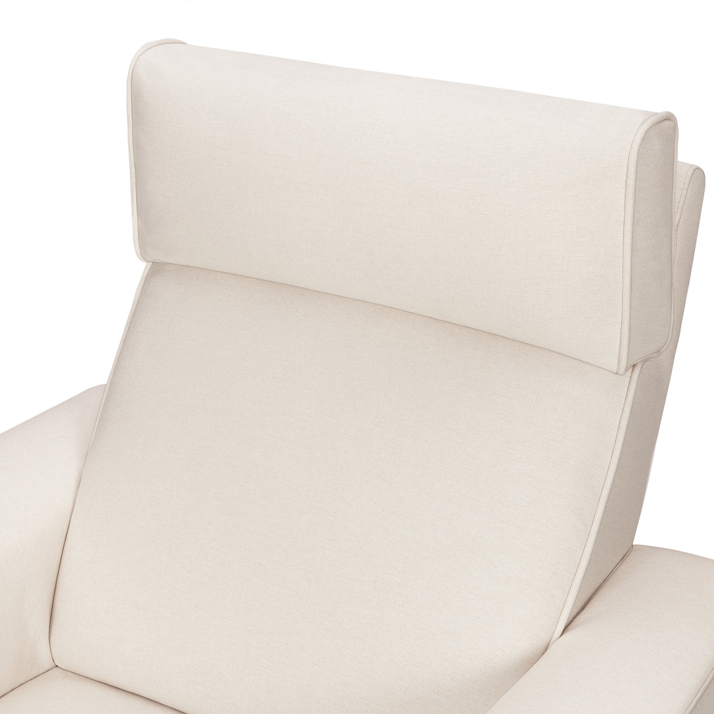 M17183PCMEW,Namesake,Willa Deluxe Power Glider Recliner w/Heat&Massage in Performance Cream Eco-Weave