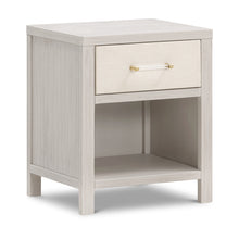 M24860WDFPEW,Namesake,Eloise Nightstand  Assembled in White Driftwood and Performance Pearl Eco-Weave