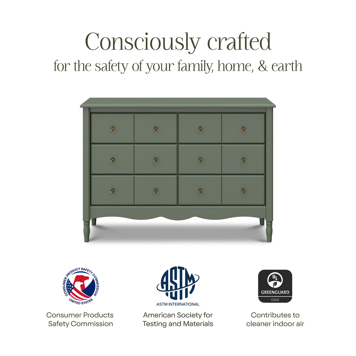 M7116JP,Namesake,Liberty 6-Drawer Assembled Dresser in Juniper