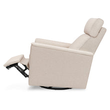 M17182PBEW,Namesake,Willa Pro Power Glider Recliner w/ Power Lumbar in Performance Beach Eco-Weave