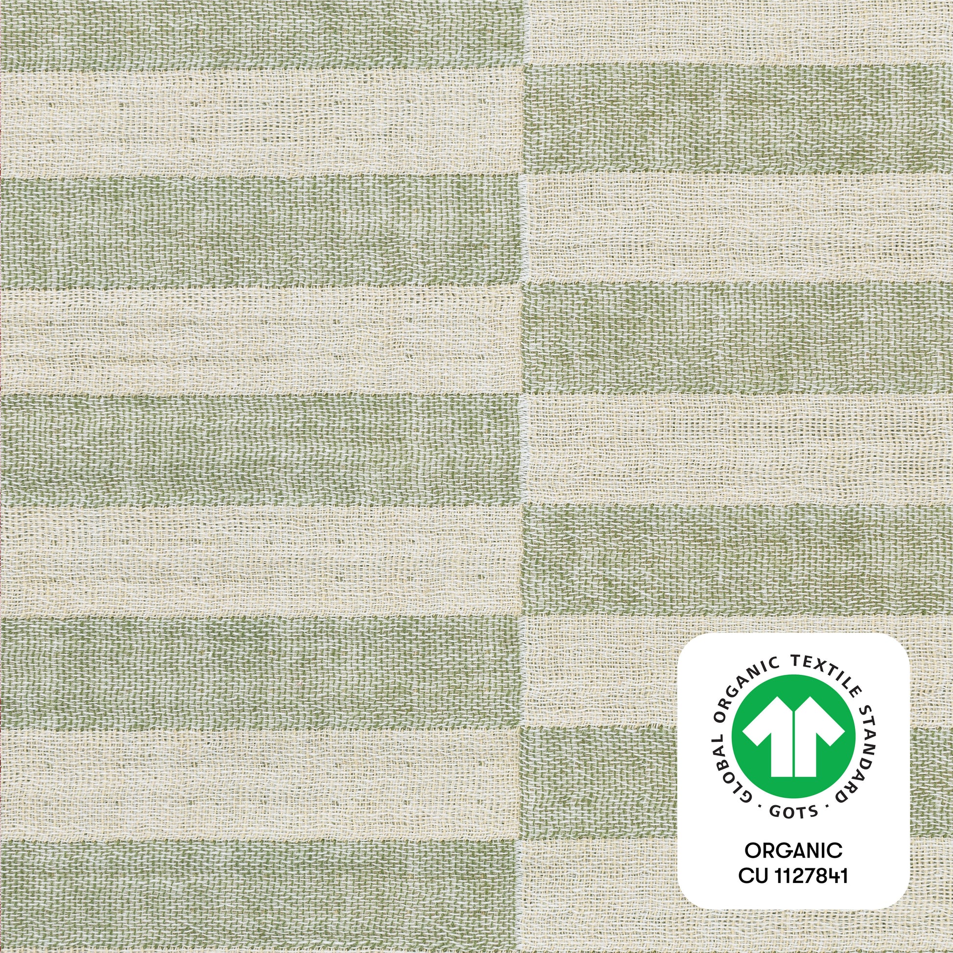 T30536,Babyletto,Moss Stripe Muslin Mini Crib Sheet in GOTS Certified Organic Cotton
