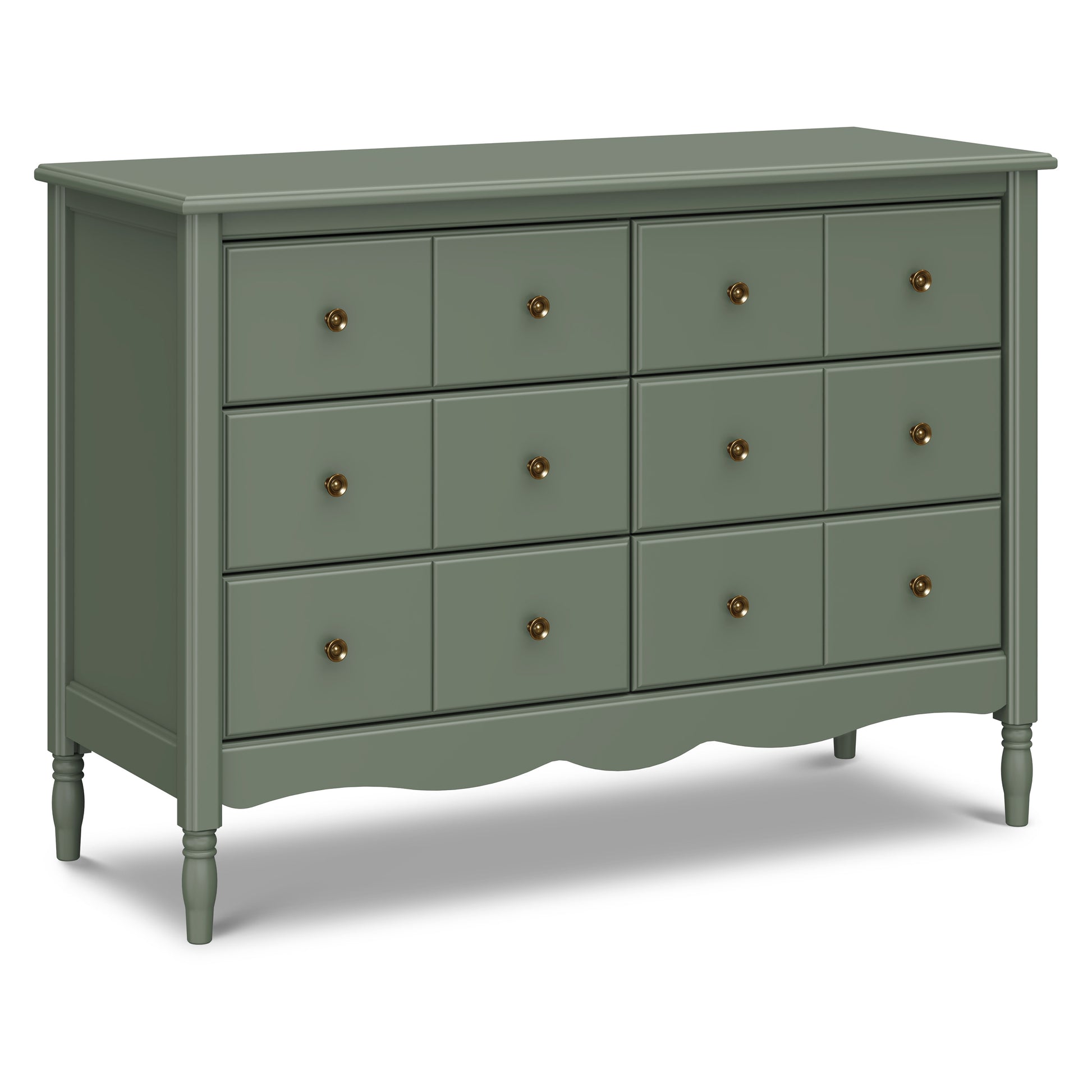 Liberty 6-Drawer Assembled Dresser, Washed Pine Liberty 6-Drawer Assembled Dresser, Washed Pine