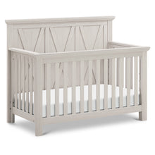 B14501WDF,Monogram by Namesake,Emory Farmhouse 4-in-1 Convertible Crib in White Driftwood