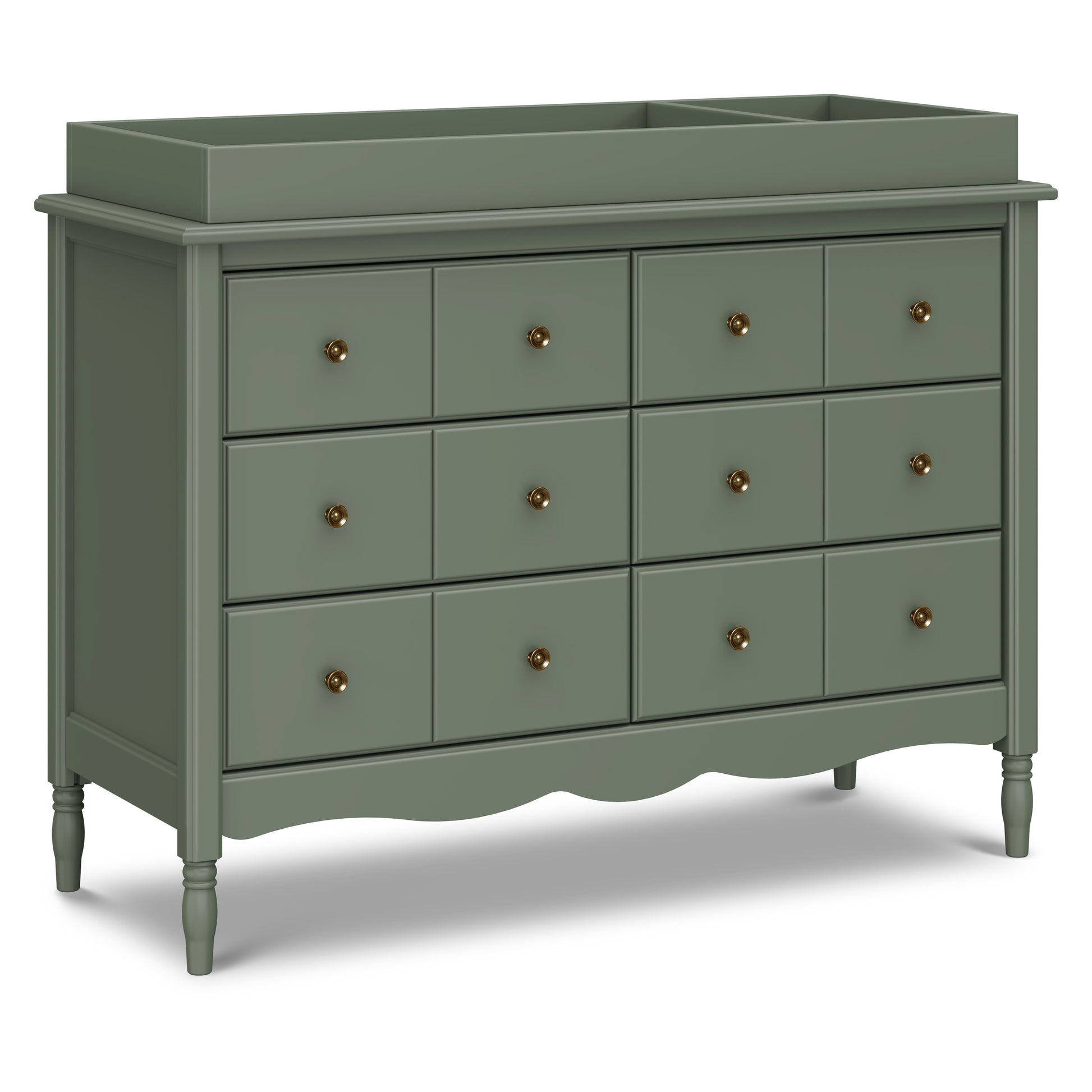 Liberty 6-Drawer Assembled Dresser, Washed Pine Liberty 6-Drawer Assembled Dresser, Washed Pine