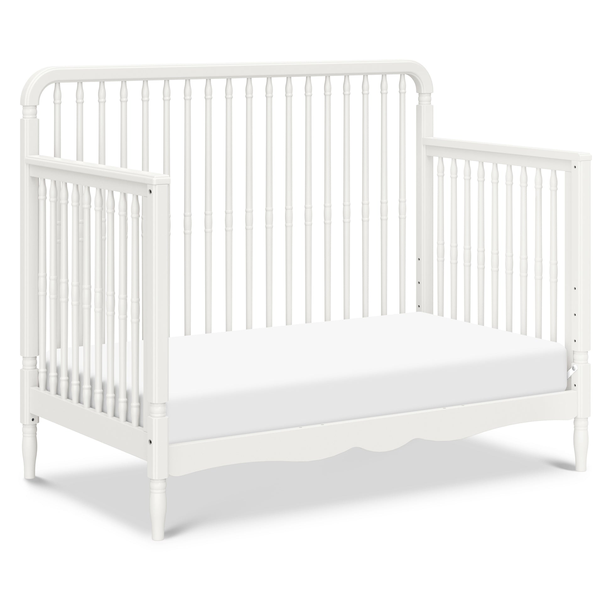 M7141RW,Namesake,Liberty 4-in-1 Convertible Spindle Crib in Warm White