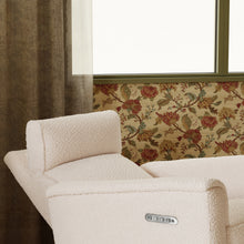 M17182CSG,Namesake,Willa Pro Power Glider Recliner w/ Power Lumbar in Chai Shearling