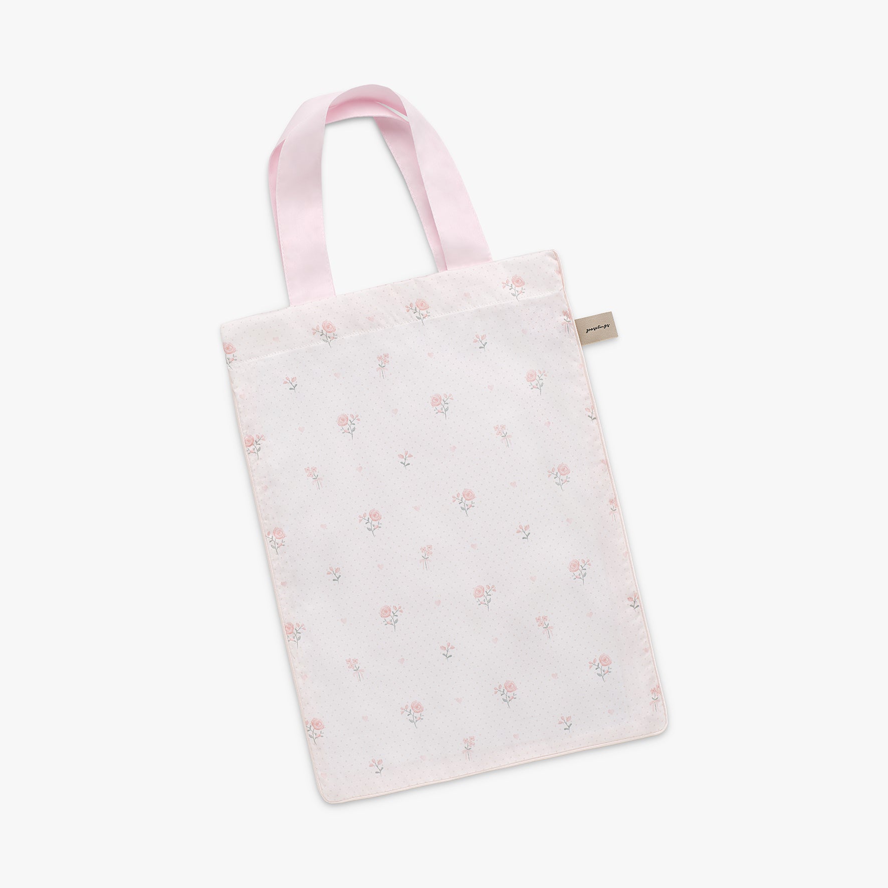 Gooslings Ditsy Floral Crib Sheet - Pink