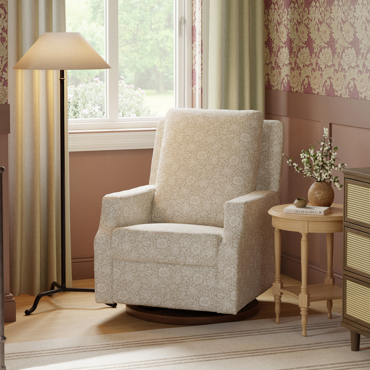 Morris & Co. x Namesake Crewe Recliner and Swivel Glider