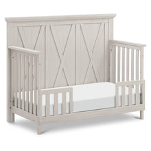 B14501WDF,Monogram by Namesake,Emory Farmhouse 4-in-1 Convertible Crib in White Driftwood