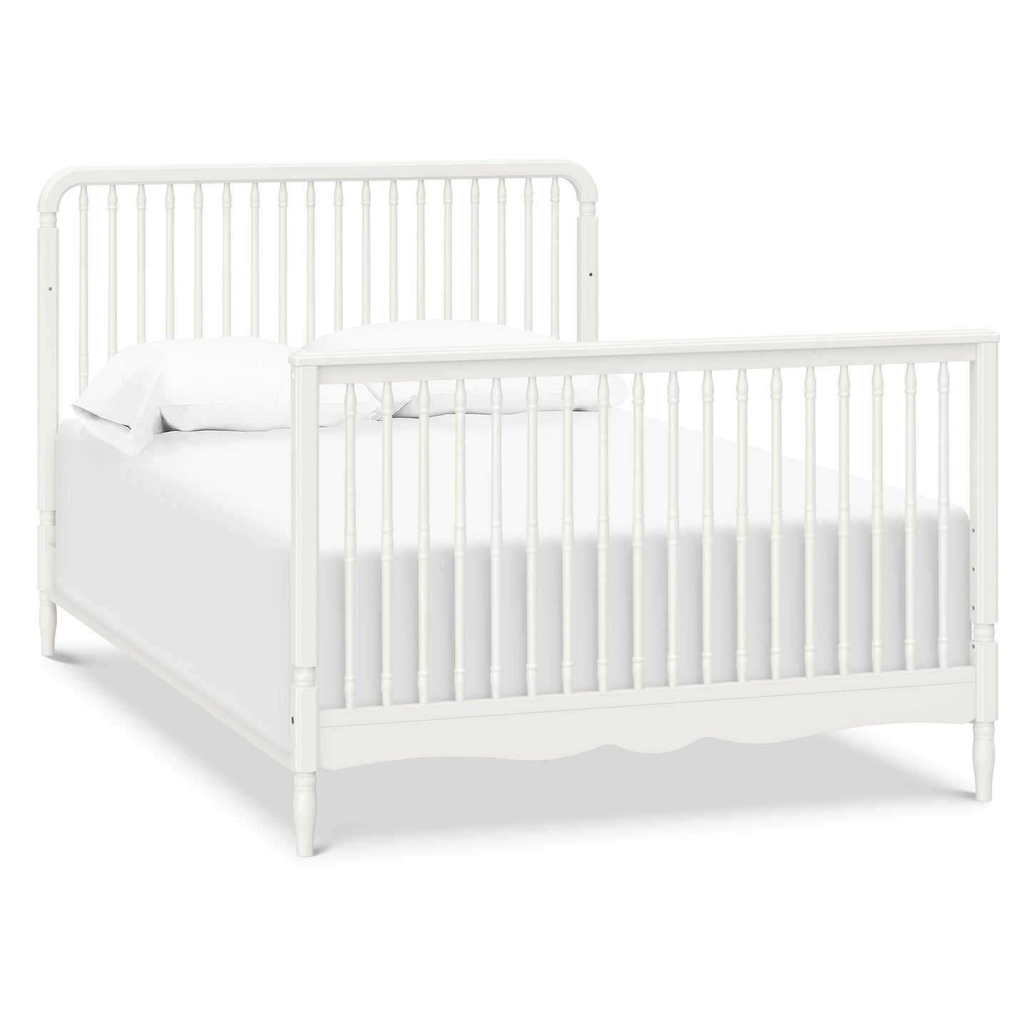 M7141RW,Namesake,Liberty 4-in-1 Convertible Spindle Crib in Warm White
