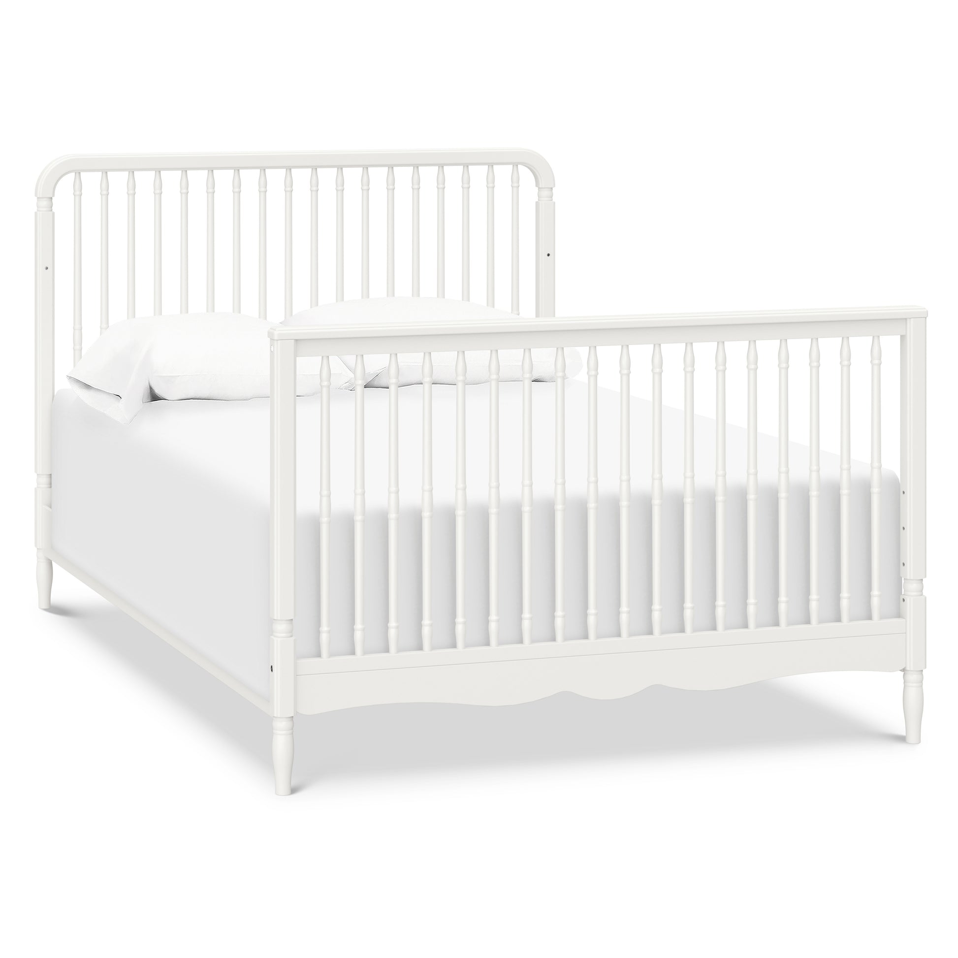 M7141RW,Namesake,Liberty 4-in-1 Convertible Spindle Crib in Warm White