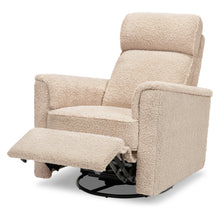 M17182CSG,Namesake,Willa Pro Power Glider Recliner w/ Power Lumbar in Chai Shearling