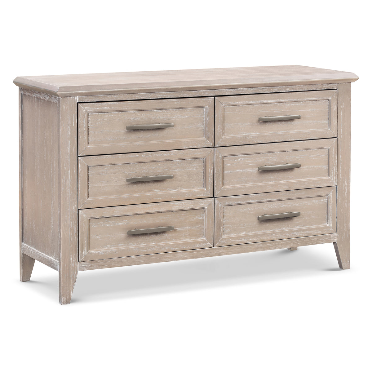 B14416SDB,Monogram by Namesake,Barrow 6-Drawer Dresser in Sandbar