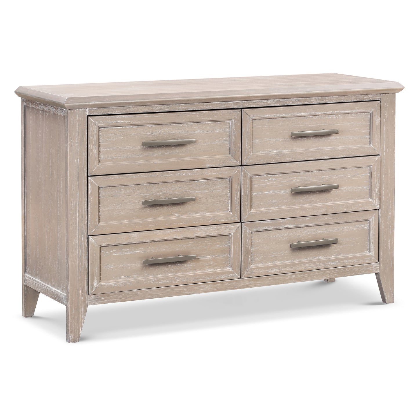 B14416SDB,Monogram by Namesake,Barrow 6-Drawer Dresser in Sandbar