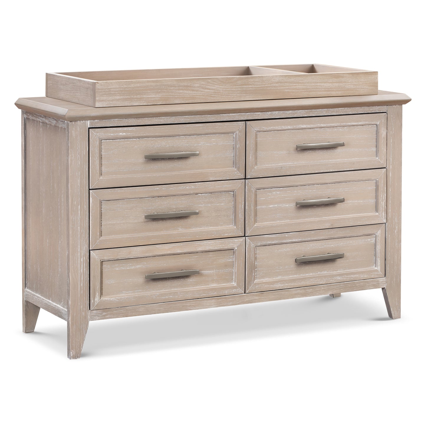 B14416SDB,Monogram by Namesake,Barrow 6-Drawer Dresser in Sandbar