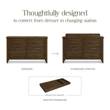 B14416TE,Monogram by Namesake,Barrow 6-Drawer Dresser in Toffee