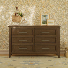 B14416TE,Monogram by Namesake,Barrow 6-Drawer Dresser in Toffee