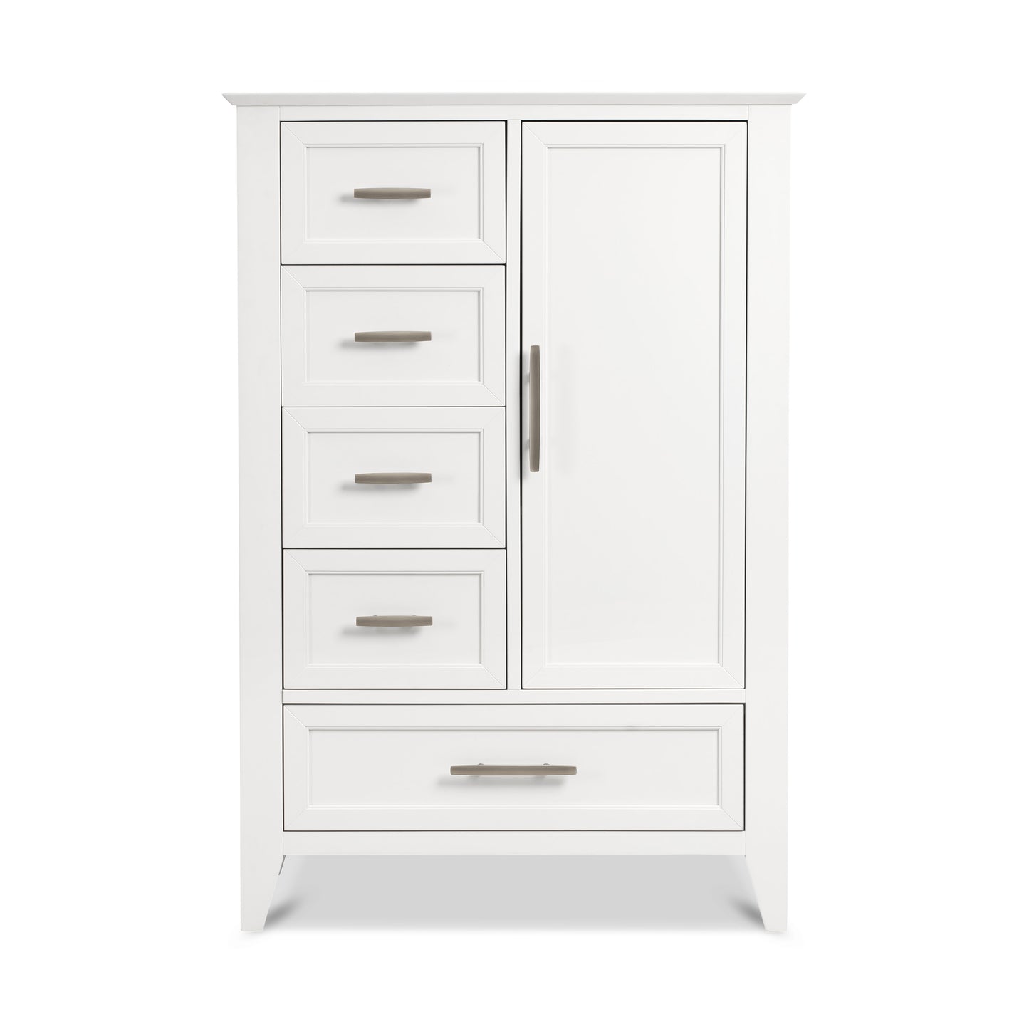 B14427RW,Monogram by Namesake,Barrow Chifforobe in Warm White