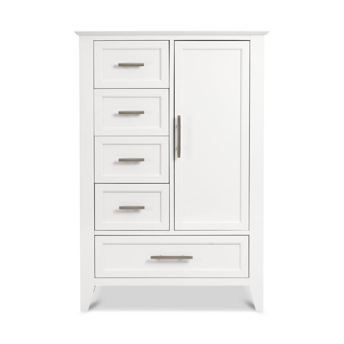 B14427RW,Monogram by Namesake,Barrow Chifforobe in Warm White