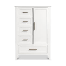 B14427RW,Monogram by Namesake,Barrow Chifforobe in Warm White