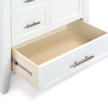 B14427RW,Monogram by Namesake,Barrow Chifforobe in Warm White